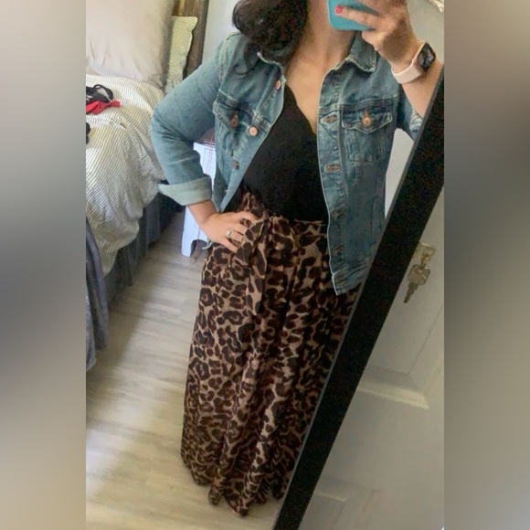 Leopard Maxi Skirt - Picture 2 of 2